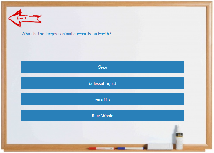 Question Screen