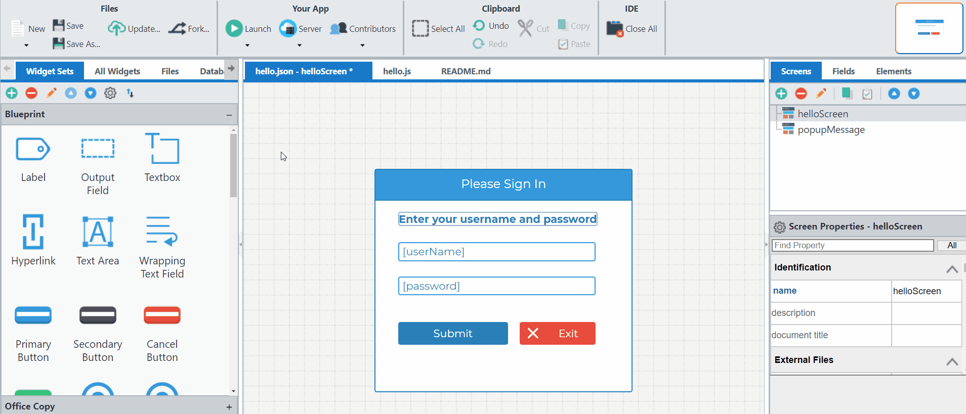 Screenshot